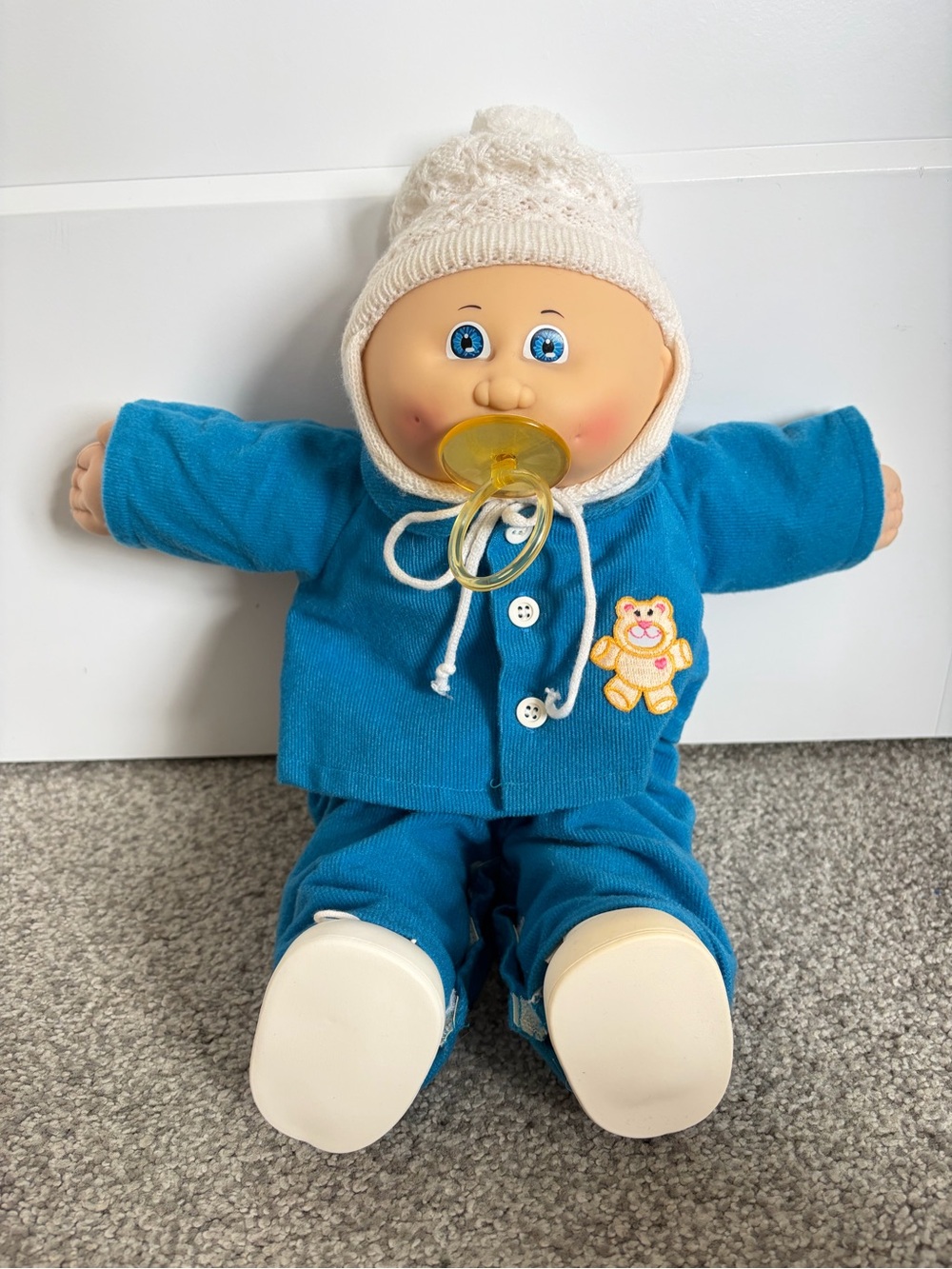 Vintage Cabbage Patch Pacifier boy doll